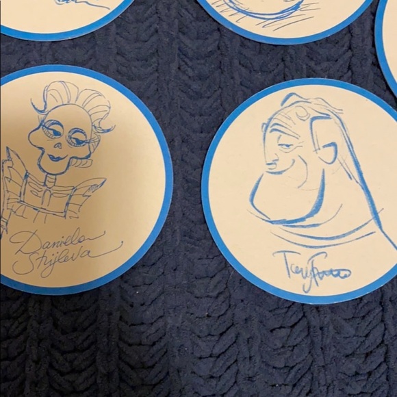 Set of 14 Disneyland Lamplight Lounge Coas… - Picture 3 of 6